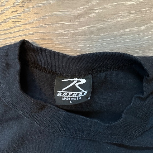 Vintage Single Stitch Rothco Tactical SWAT Double Print Tee - Picture 4 of 4